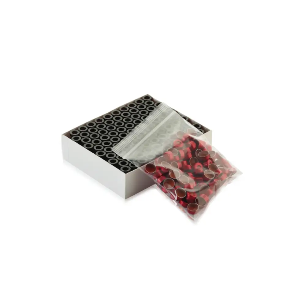 DWK Life Sciences W225172-0103 12X32 Amb Vial W/11Mm Red Seal Ptfe/Rub, WHEATON