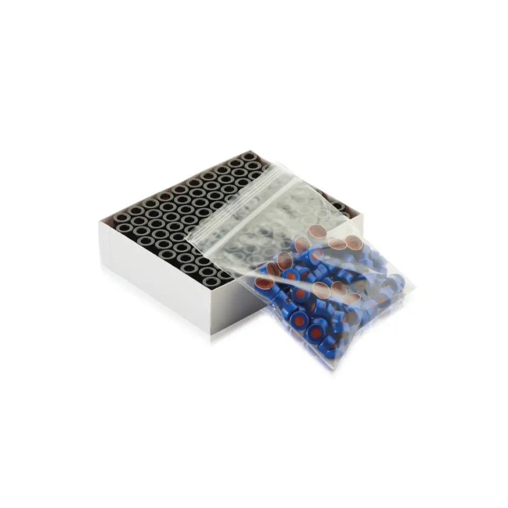 DWK Life Sciences W225173-0104 12X32 Amb Vial W/11Mm Blue Seal Ptfe/Rub, WHEATON