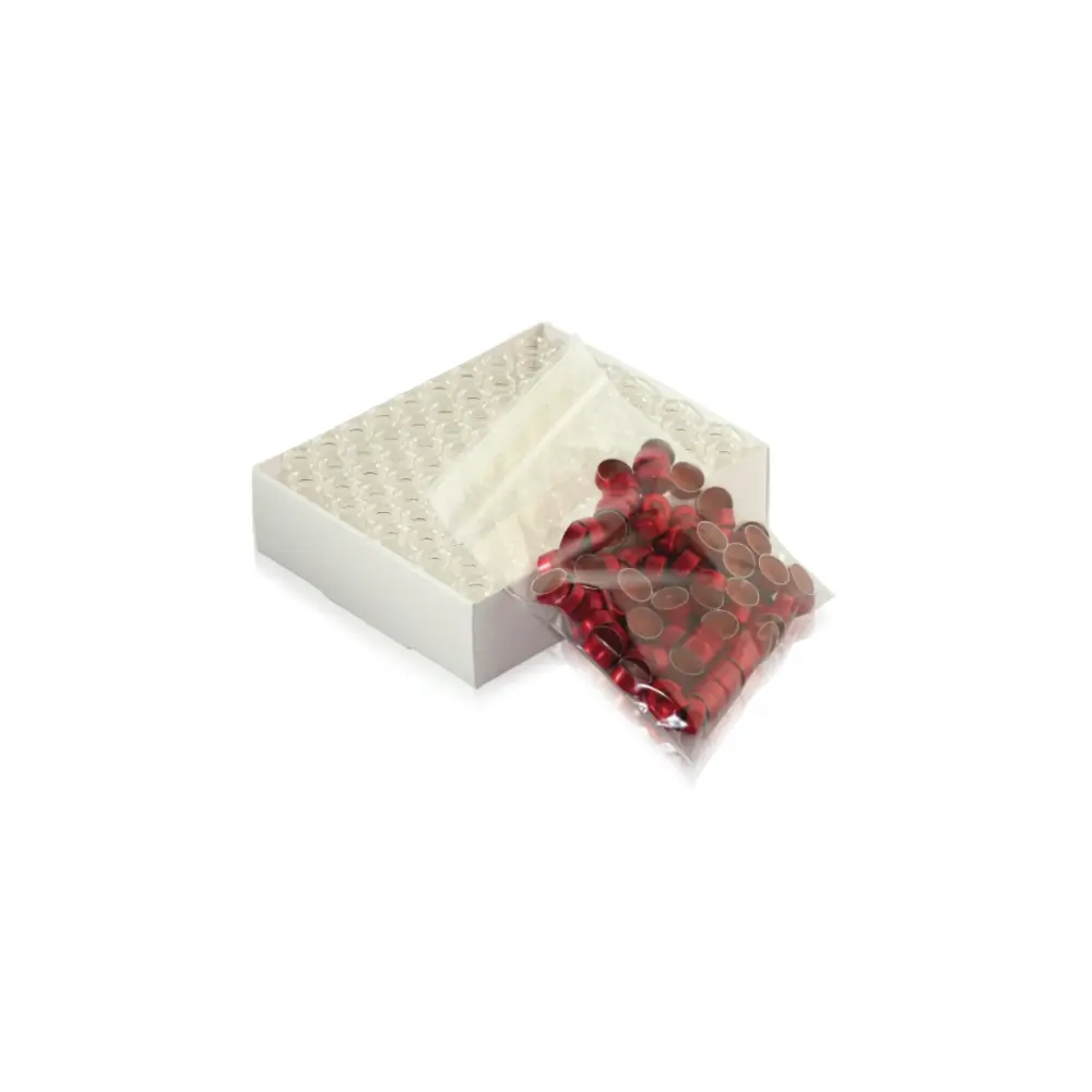 DWK Life Sciences W225174-0103 12X32 Clr Vial W/11Mm Red Seal Ptfe/Rub, WHEATON