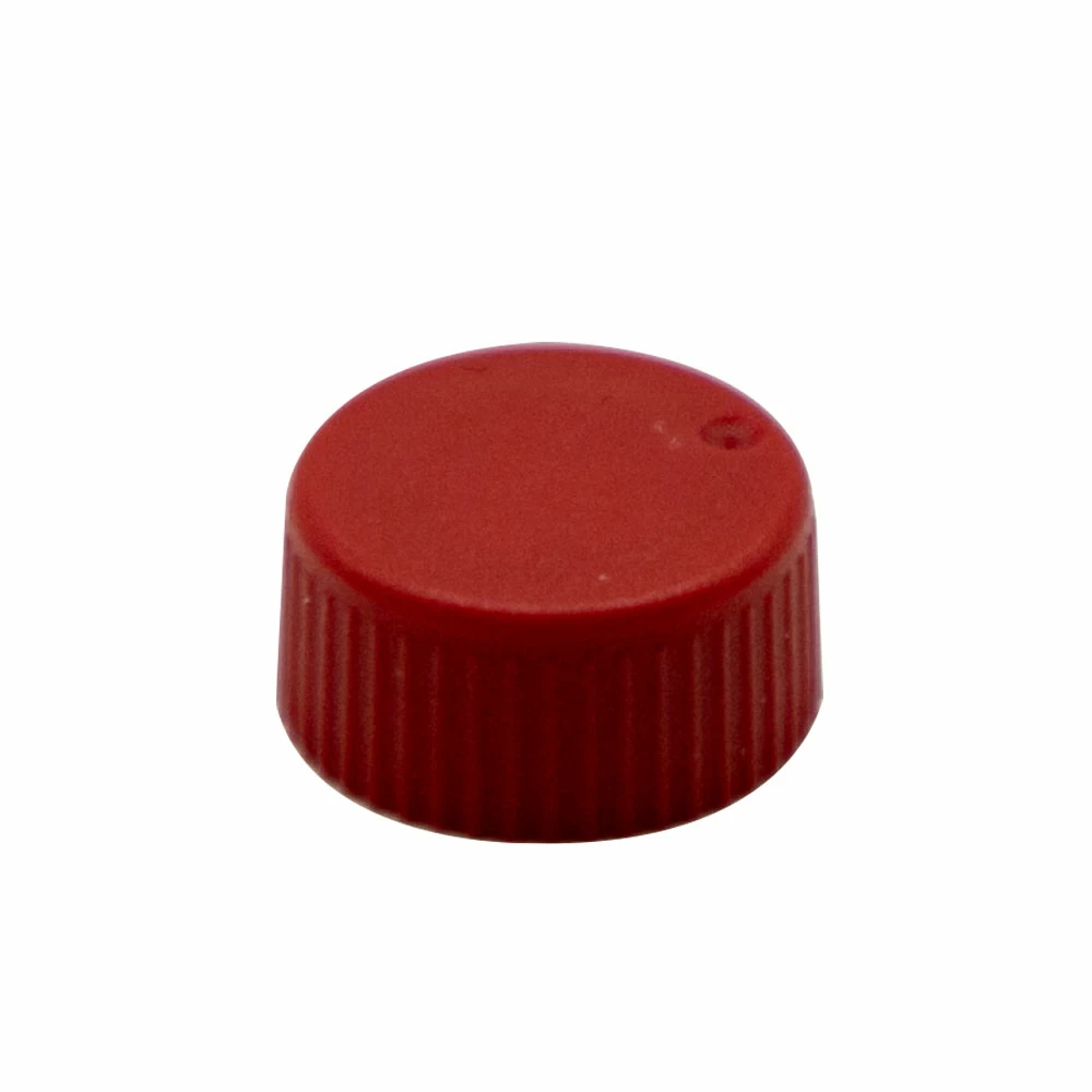 Olympus Plastics 21-266R, Olympus Screw-Caps, Red With O-Ring, Bag of 500 Caps/Unit primary image